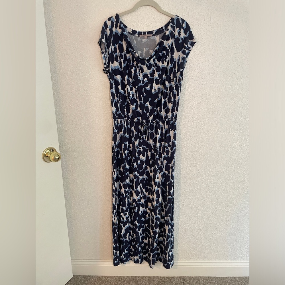 Gap Animal Print Modal Maxi Dress | Size Medium Petite